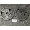Image 1 : Lot of 2 Iron Grip 2.5 lbs plate weights