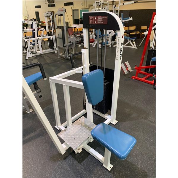 Apex Vertical Row Machine -all fitness equipment in this auction has been recently serviced and in g