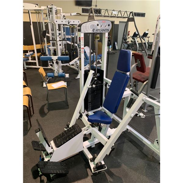 Atlantic Chest Press Machine - all fitness equipment in this auction has been recently serviced and 