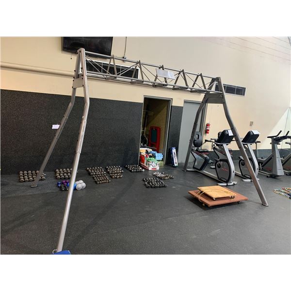 Multi Purpose Fitness Rack , Heavy Duty Tubular Stable. - all fitness equipment in this auction has 
