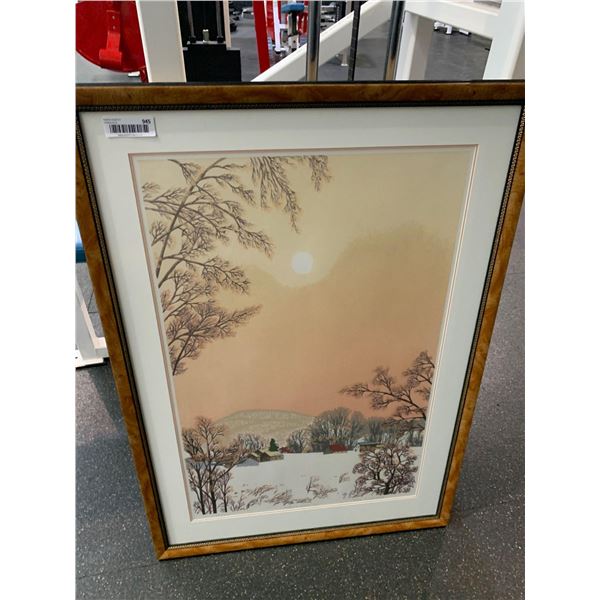 Louise  Dandurand Screen Print Framed