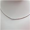 Image 2 : 10K White Gold Necklace (~length 16"cm) (~weight 0.83g), Made in Canada, Suggested Retail Value $400