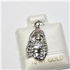 Image 1 : 10K White Gold Pendant (~weight 1.2g), Made in Canada, Suggested Retail Value $600