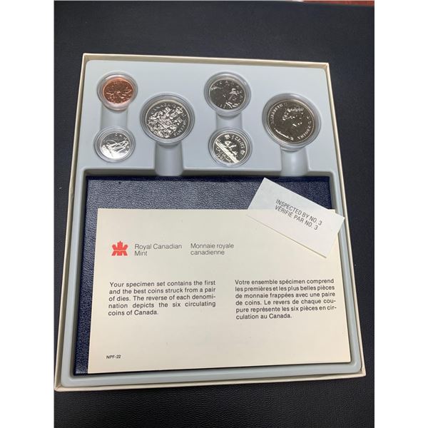 Royal Canadian Mint Un Circulated Proof Coins Of Canada 1981