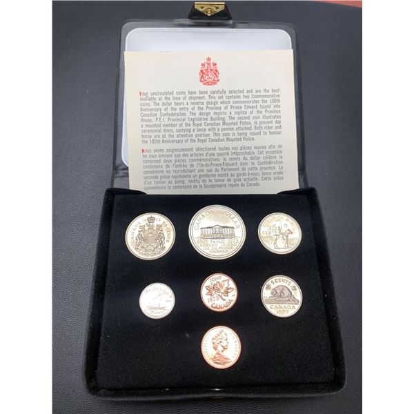 Royal Canadian Mint 1973 double Penny Collector Coin Set