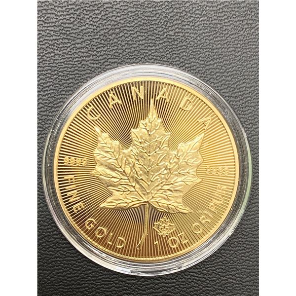 NEW Canada 2015 Replica of .9999 1oz Fine Gold cased