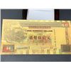 Image 1 : Hong Kong Commemorative 500 Million Golden Clad Bank note