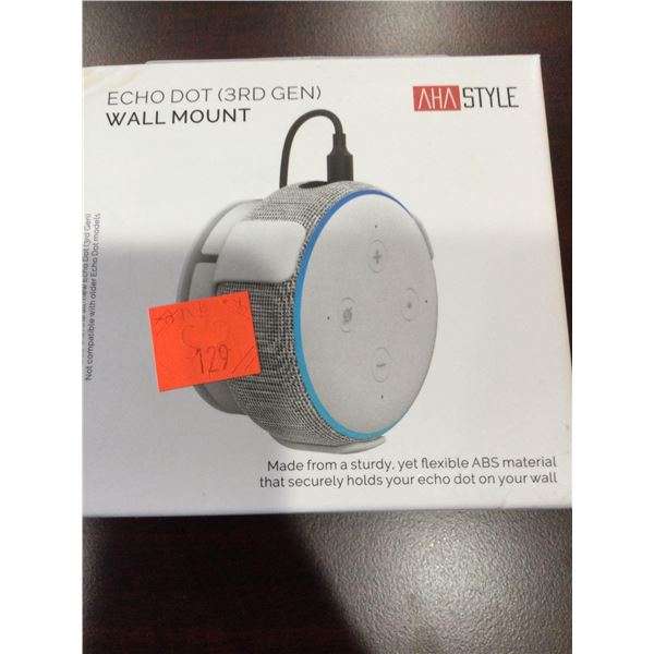 Echo Dot 3rd Gen Wall Mount (Speaker Not Included)