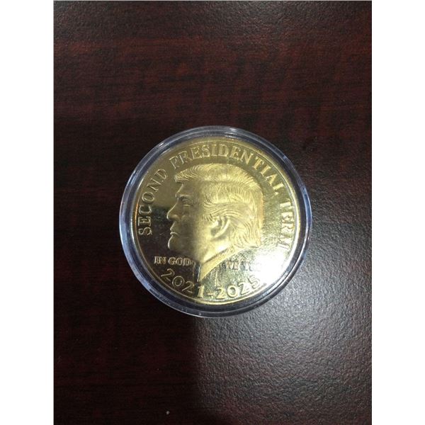Second Presidential Term Trump medallion