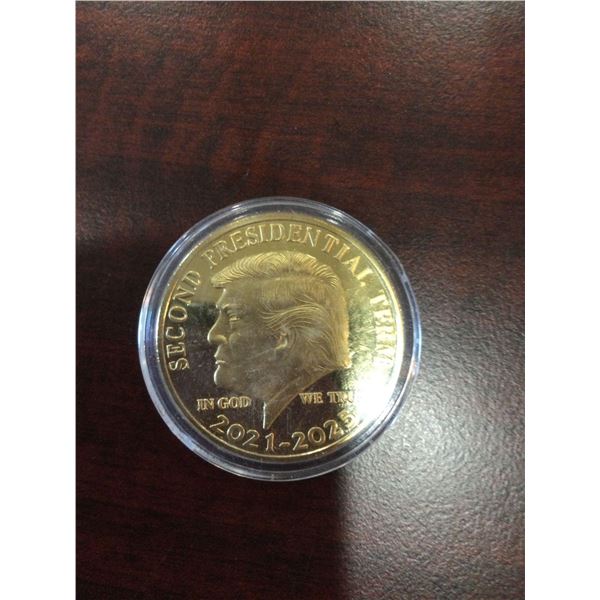 Second Presidential Term Trump medallion