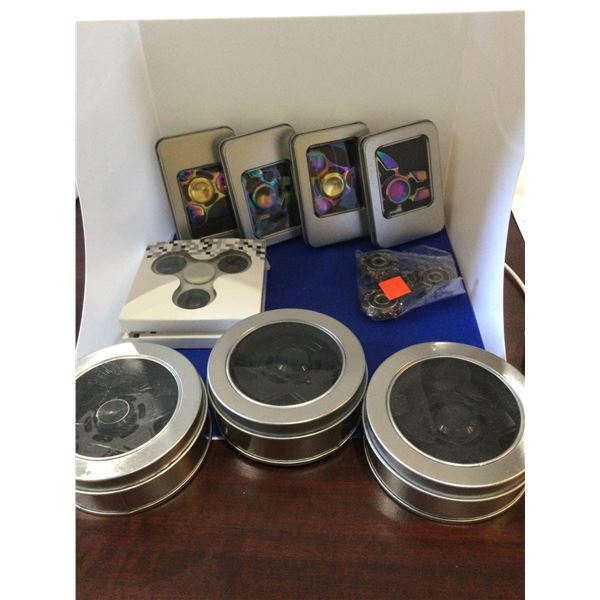 Lot Of Fidget Spinners 10 Total