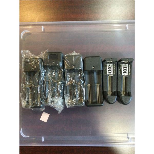 Lot Of 6 Battery Chargers