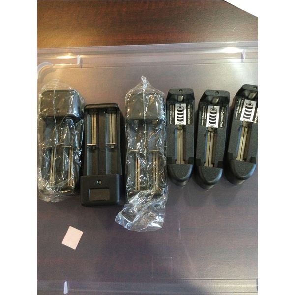Lot Of 6 Battery Chargers