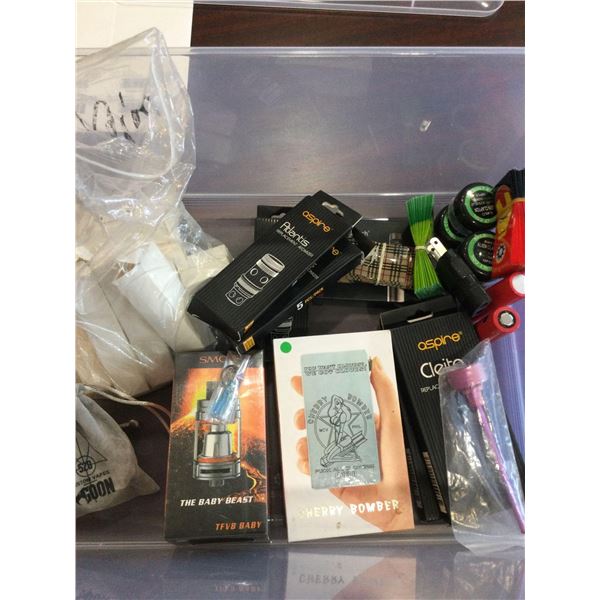 Box Of Assorted Vape Products