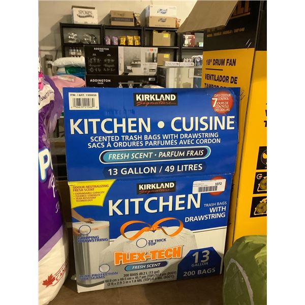 Kirkland 10 Gallon Garbage Bags