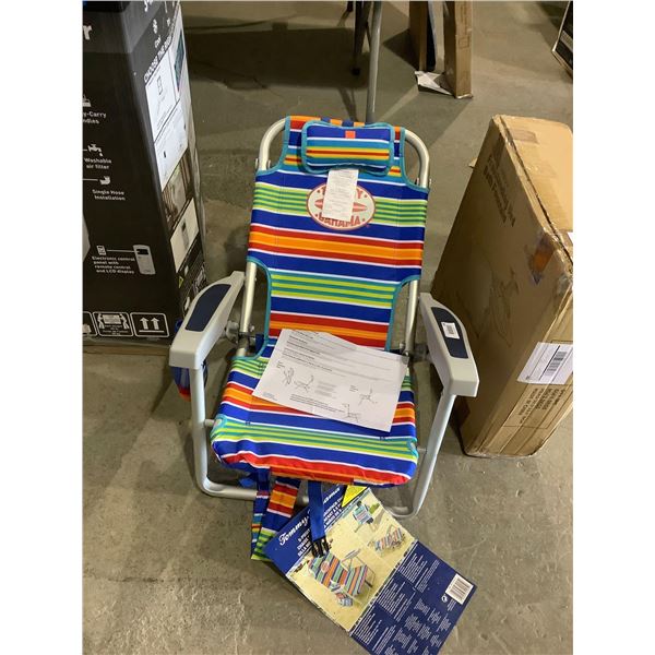 Tommy Bahama 5-Position Backpack Chair