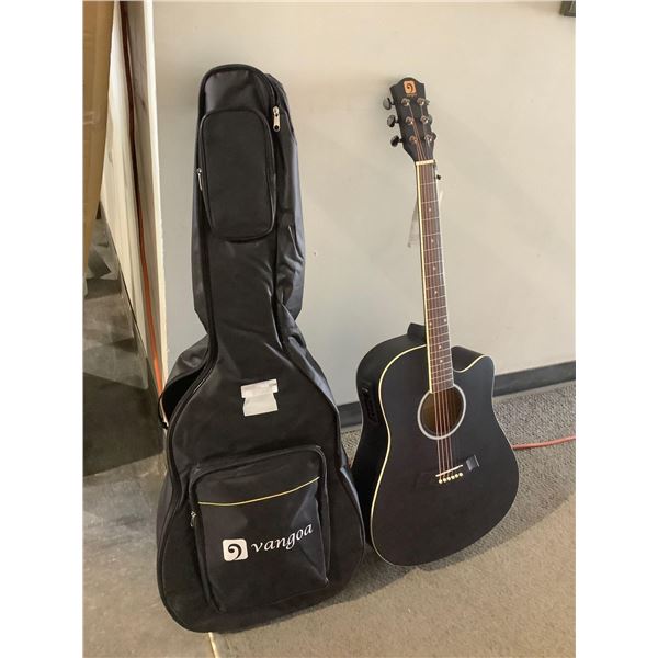 Vangoa Acoustic Electric Guitar - Model: VA10CEBKM