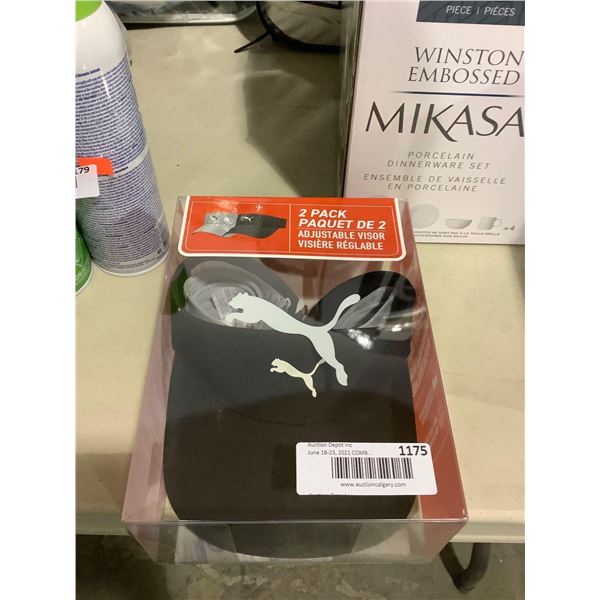 Puma Adjustable Visor 2-Pack
