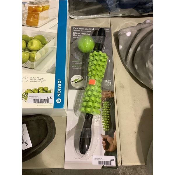 Merrithew Flex Massage Stick with Massage Ball