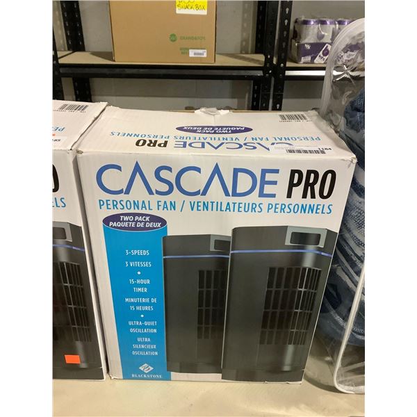 Cascade Pro Personal Fan 2-Pack