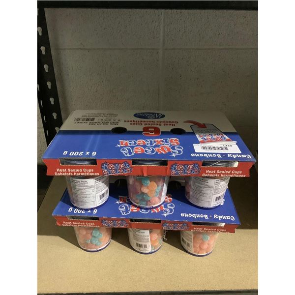 Sweet Sixteen Candy Cups (6 x 200g) Lot of 2