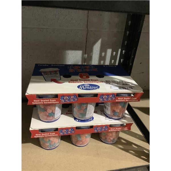 Sweet Sixteen Candy Cups (6 x 200g) Lot of 2