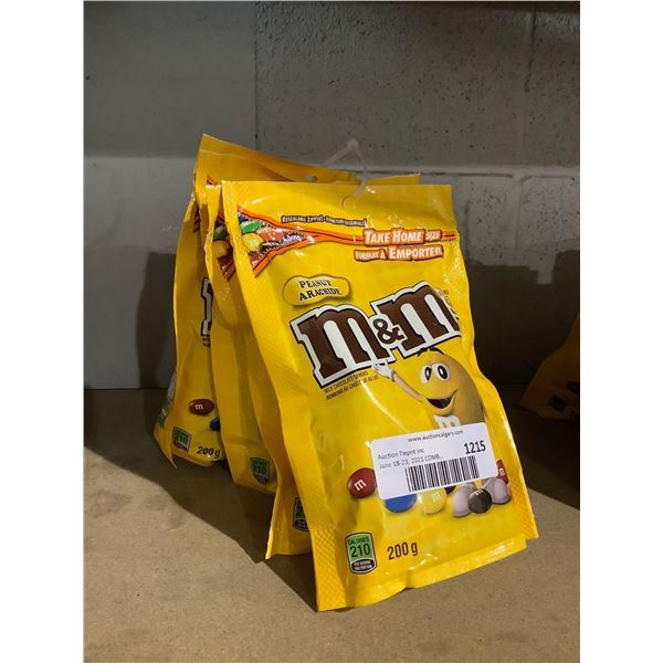 M&M Peanut Milk Chocolate Candies (4 x 200g)