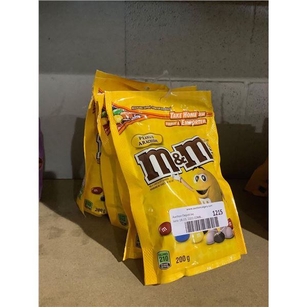 M&M Peanut Milk Chocolate Candies (4 x 200g)
