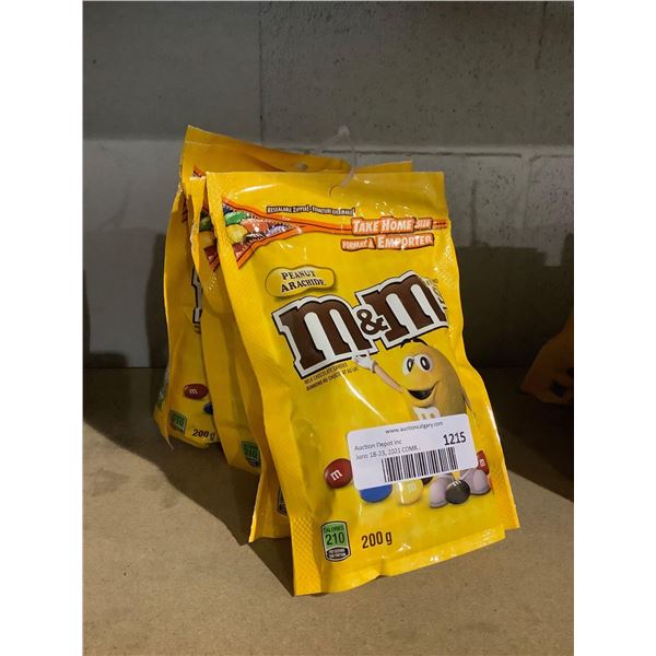 M&M Peanut Milk Chocolate Candies (4 x 200g)