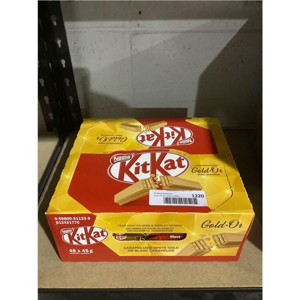 Kit Kat Caramelized White Gold Wafer Bars (48 x 45g)