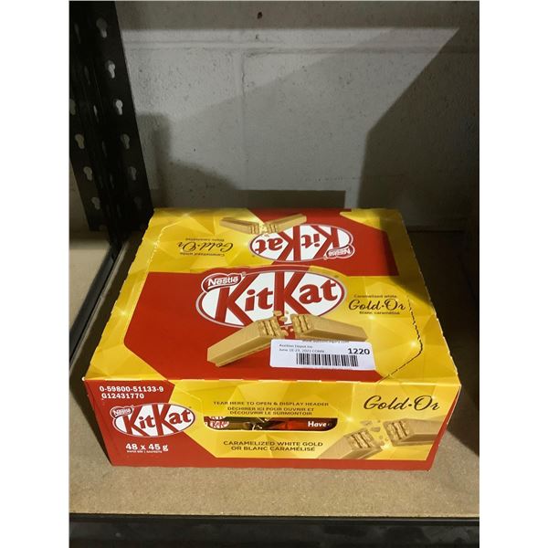 Kit Kat Caramelized White Gold Wafer Bars (48 x 45g)