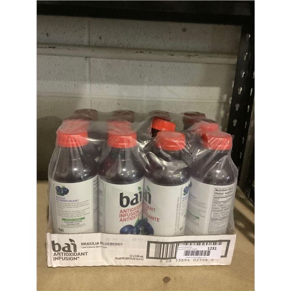 Case of Bai Antioxidant Infusion Blueberry Beverage (12 x 530mL)