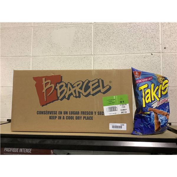Case of Takis Blue Flame Rolled Tortilla Chips (12 x 280g)