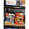 Image 1 : Kellogs Frosted Flakes and Fruit Loops Cereal Jumbo Size Lot of 2