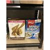 Image 1 : Kellogs Special K and Mini Wheats Cereal Jumbo Size Lot of 2