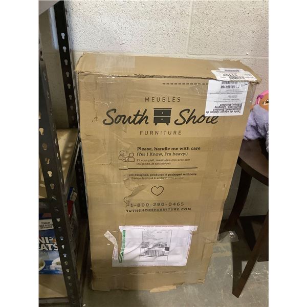 South Shore Furniture Nightstand w/ Charging Station