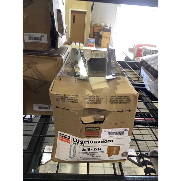 Case of 50 Simpson Strong-Tie Hangers - Model: LUS210