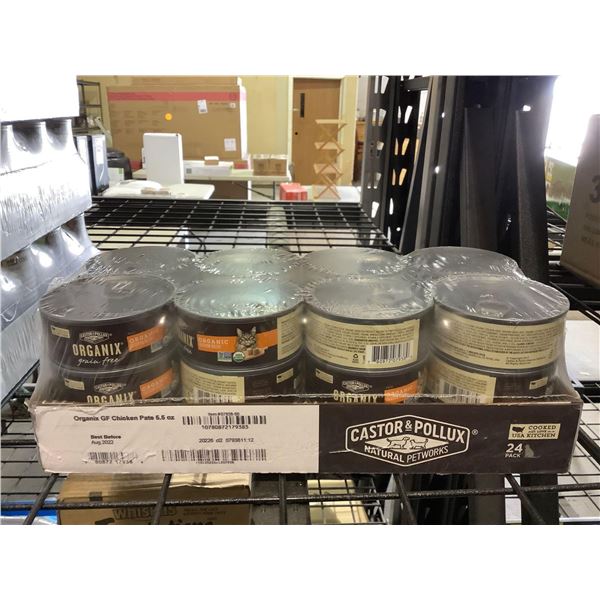 Castor & Pollux Organic Grain Free Chicken Pate Cat Food (24 x 156g)