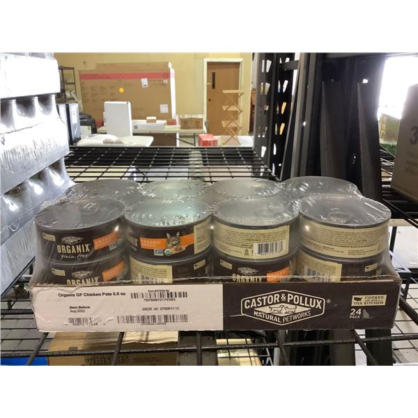 Castor & Pollux Organic Grain Free Chicken Pate Cat Food (24 x 156g)
