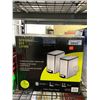 Image 1 : Sensible Eco Living Stainless Steel Trash Can Set