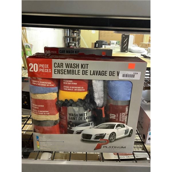 Platinum Series 20 Piece Car Wash Kit