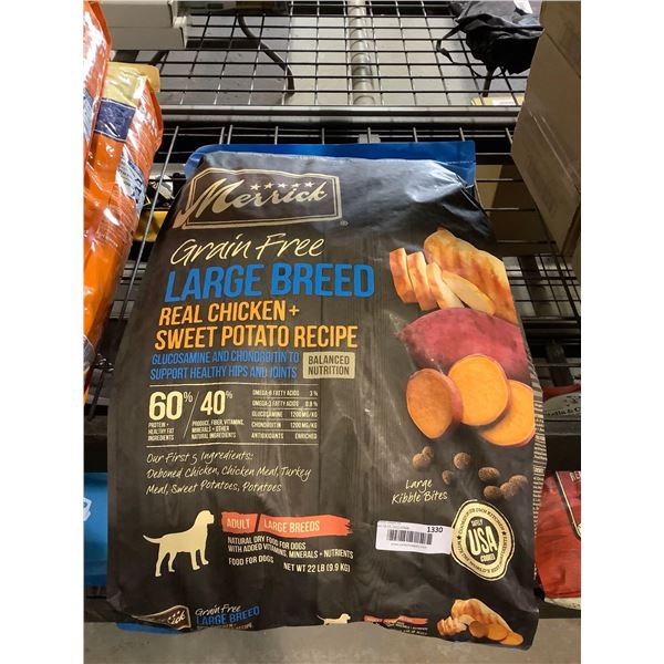 Merrick Grain Free Large Breed Adult Dog Food (9.9kg)