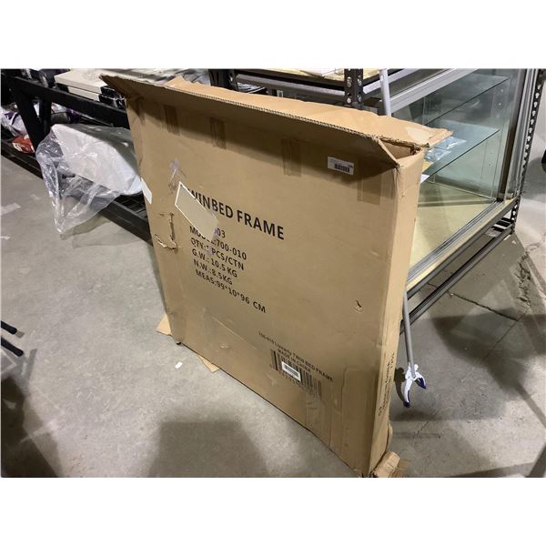 Livearty Metal Twin Size Bed Frame - Model: 700-010 (99cm x 10cm x 96cm)