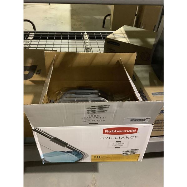 Rubbermaid Brilliance Food Storage Cotainer Set