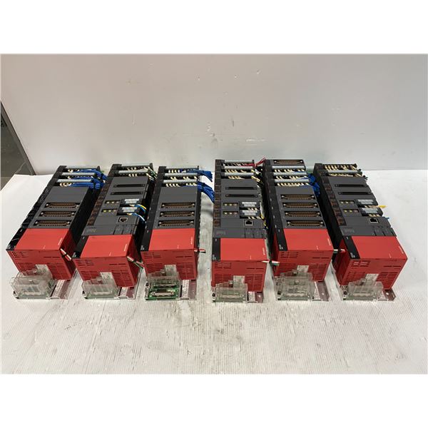 Lot of Mitsubishi Racks with Modules