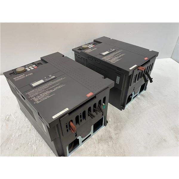 (2) - Mitsubishi FR-A740-15K Inverter Drives