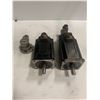 Image 1 : (2) - Mitsubishi HA 80C-SS AC Servo Motors w/Encoders