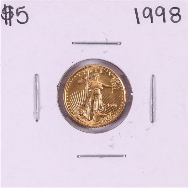 1998 $5 American Gold Eagle Coin