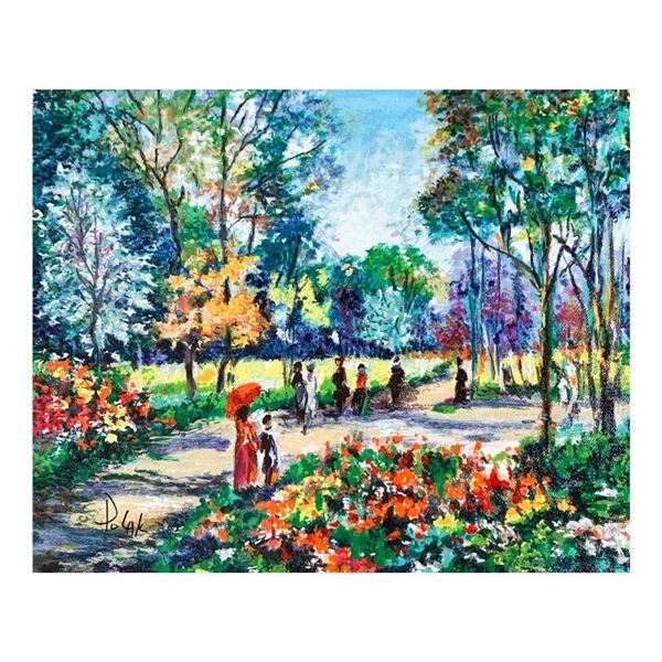 Polak (1922-2008) Limited Edition Serigraph on Canvas