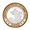 Image 1 : .999 Silver Aladdin Resort Casino Las Vegas, NV $10 Casino Limited Edition Gaming Token